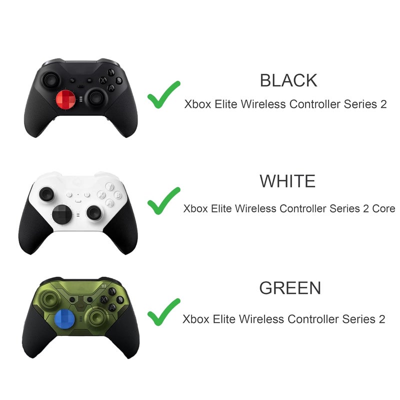 DTianSir 14 in 1 Metal Thumbsticks for Xbox Elite Wireless Controller Series 2,Gaming Accessory Replacement with 6 Swap Thumbsticks,4 Paddles,2 D-Pads,1 Bag,1 Tool - Image 2